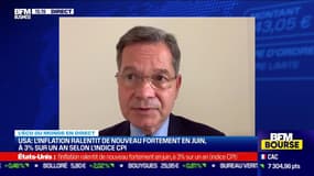 Patrice Gautry (Union Bancaire Privée) : USA, l'inflation ralentit de nouveau fortement en juin, à 3% sur un an selon l'indice CPI - 12/07