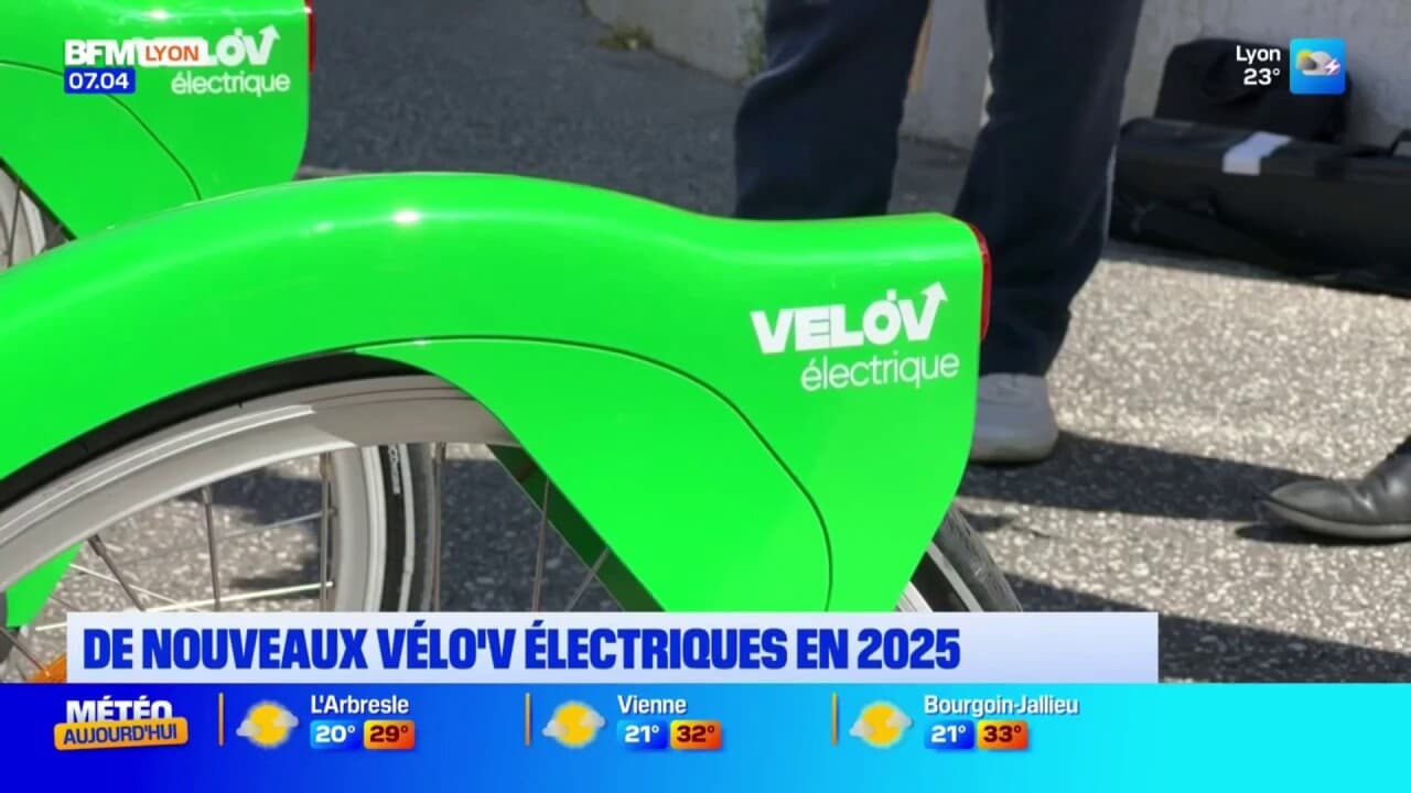 Lyon de nouveaux Vélo'v électriques déployés en 2025