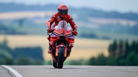 Marc Marquez au GP d'Allemagne le 13 juillet 2025