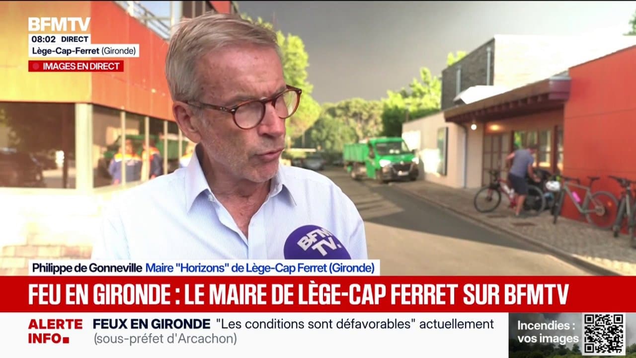 Incendie En Gironde Dans La Nuit Le Feu A Progress Plus Vite Que 