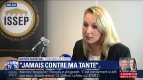 Marion Maréchal-Le Pen "ne rentrera jamais" en conflit avec sa tante