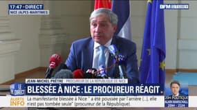 Le procureur de Nice exclut que la septuagénaire ait pu "se casser la figure toute seule"
