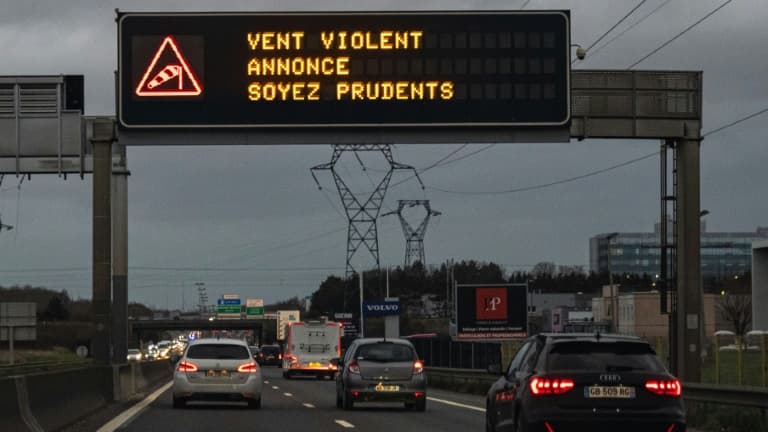 Vent violent (image d'illustration)