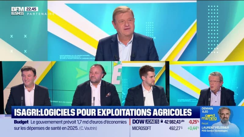 Pari ETI : Patrice Bégay reçoit Vincent Martin (ROGER MARTIN), Clément Forgeneuf (ISERBA), Guillaume Bouillot (Arche MC2) et Jean-Marie Savalle (ISAGRI) - 25/06
