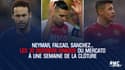 Neymar, Falcao, Sanchez... Les 10 dossiers chauds du mercato à une semaine de la clôture