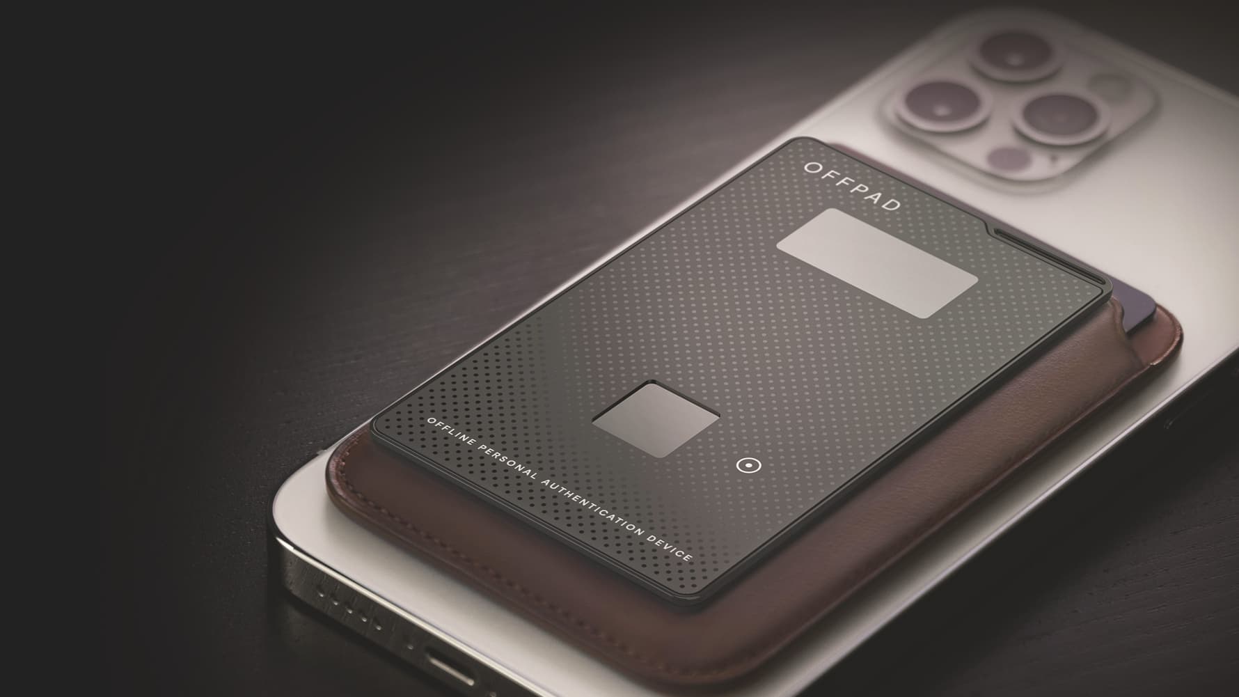 L'OFFPAD, un appareil pour s'authentifier avec son empreinte digitale L'OFFPAD, un appareil pour s'authentifier avec son empreinte digitale