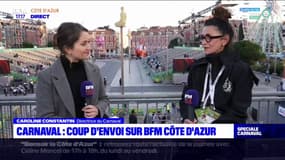 Nice: Caroline Constantin, directrice du carnaval, présente les nouveautés de cette année