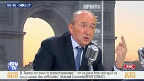 Gérard Collomb face à Jean-Jacques Bourdin en direct