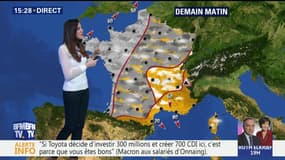 La météo pour ce mardi 23 janvier 2018
