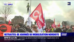 Grève du 15 mars: les manifestants se sont mobilisés dans le Nord et le Pas-de-Calais
