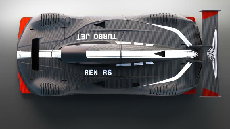 Le teaser de la supercar de Techrules, la Ren RS, qui sera dévoilée à Genève. 