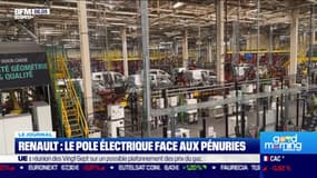 Renault: le pôle électrique face aux pénuries