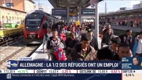 La moitiés des réfugiés arrivés en Allemagne ont trouvé un emploi