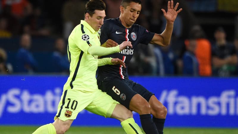 Lionel Messi et Marquinhos