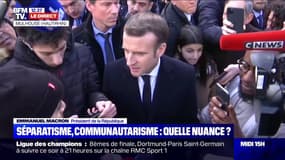Communautarisme : "La République doit tenir ses promesses", affirme Emmanuel Macron