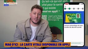 La minute santé : la carte vitale disponible en appli
