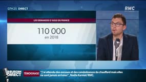 Les demandes d’asile en augmentation en France en 2018