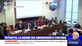 Réforme des retraites: la guerre des amendements continue à l'Assemblée nationale