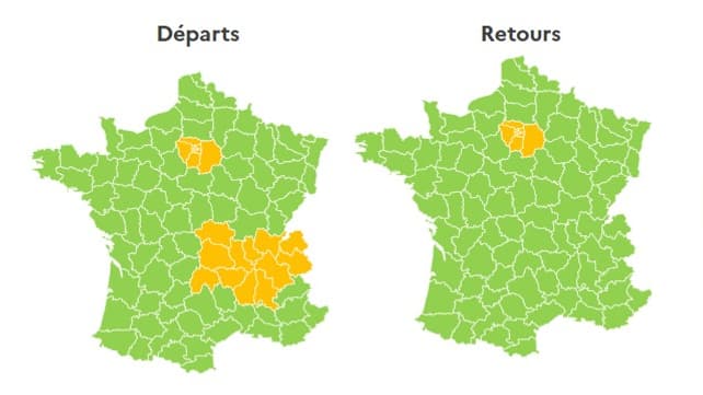 Les prévisions Bison Futé du dimanche 14 juillet 2024 Les prévisions Bison Futé du dimanche 14 juillet 2024