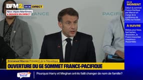 Nouvelle-Calédonie: Emmanuel Macron annonce un "sommet à Paris" pour un "projet nouveau"