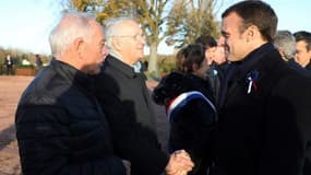 Emmanuel MAcron et François Patriat - Image d'illustration