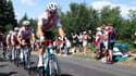 Oliver Naesen lors de la 12e étape du Tour de France, le 13 juillet 2023