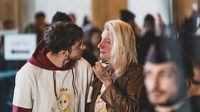 Thibault et Delphine Daviet à Paris ce vendredi 24 octobre 2025. 