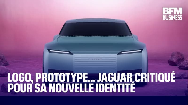 Logo, prototype... Jaguar critiqué pour sa nouvelle identité