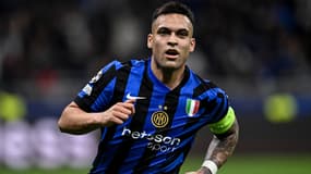 Lautaro Martinez lors d'Inter-Barça, le 6 mai 2025