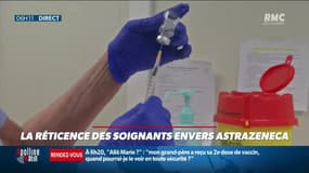 "Je laisse les gens le faire avant moi pour voir ce que ça donne": des soignants toujours extrêmement réticent au vaccin AstraZeneca