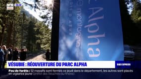 Alpes-Maritimes: le parc Alpha a rouvert ses portes neuf mois après la tempête Alex