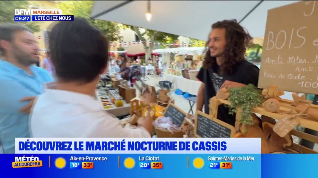 L'été chez nous : découvrez le marché nocturne de Cassis
