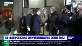 Île-de-France: 600 policiers supplémentaires début 2022
