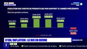 Lyon: à cause de l'inflation, le bio est en berne