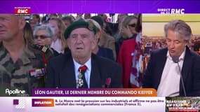 Portrait de Léon Gautier, dernier membre vivant du commando Kieffer