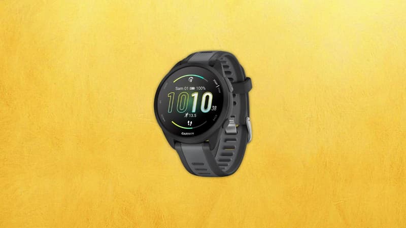 Les runners l'adorent : la montre connectée Garmin Forerunner 165 passe à prix ultra attractif