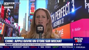 What's up New York : Apple ouvre un store sur WeChat en Chine - 11/07