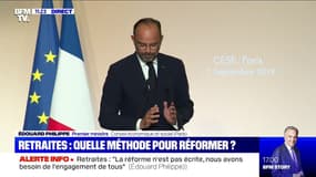 Édouard Philippe: "Le système actuel des retraites est objectivement injuste"