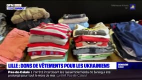 Lille: une collecte de vêtements pour les Ukrainiens