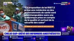Chicas de Gap: grève des infirmiers anesthésistes ce lundi