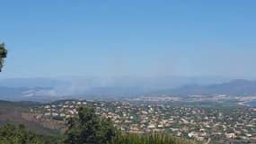 Incendie dans le Var, à Roquebrune-sur-Argens - Témoins BFMTV