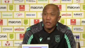 Nantes-Monaco : Qui de Lafont ou Descamps débutera ? "Il y aura un gardien" rigole Kombouaré