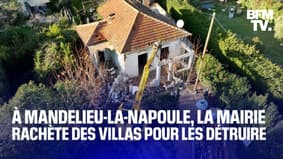  TANGUY DE BFM - À Mandelieu-la-Napoule, la mairie rachète 5 villas pour rendre des terrains à la nature