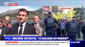 Sainte-Soline: pour Emmanuel Macron, "des milliers de gens étaient venus pour faire la guerre"