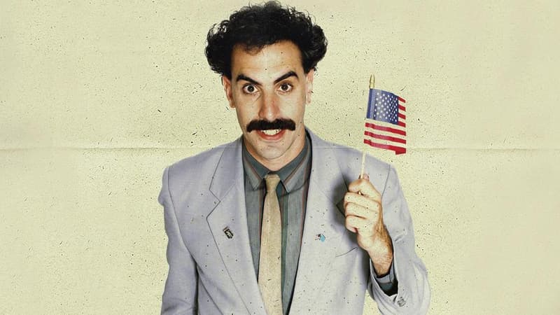 Sacha Baron Cohen dans le rôle de Borat