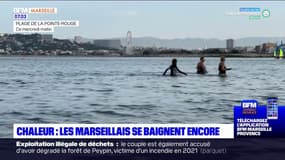 Jusqu'à 23°C dans l'eau: les Marseillais se baignent encore, en plein mois d'octobre