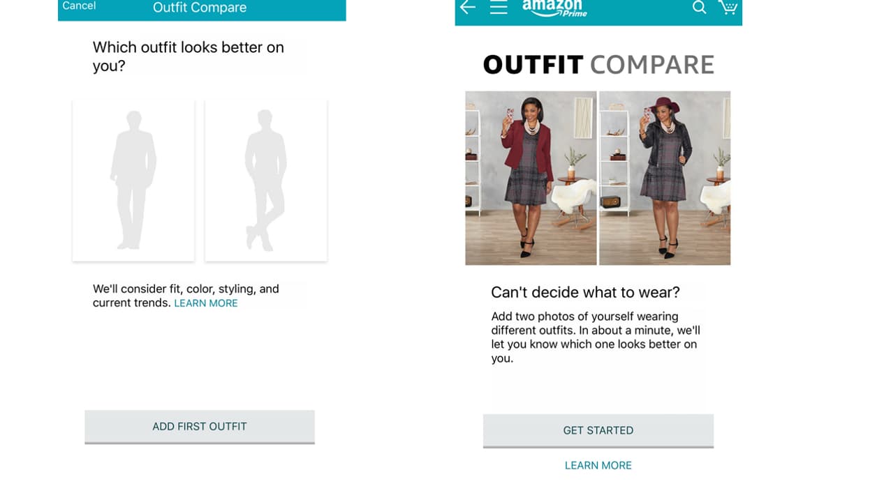 Amazon Outfit Compare