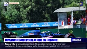 Dimanche noir pour l'Alpine en Hongrie