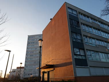 Des logements sociaux à Thiais (Val-de-Marne) le 21 janvier 2023