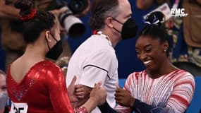 JO 2021 (Gymnastique) : La nouvelle médaille de bronze de Simone Biles à la poutre (avec les commentaires RMC)